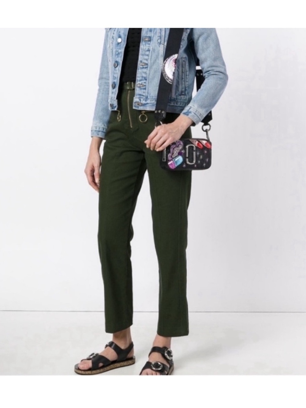 New Limited Edition Marc Jacobs Embellished Snapshot “Pill” Crossbody Camera Bag - Picture 6 of 15